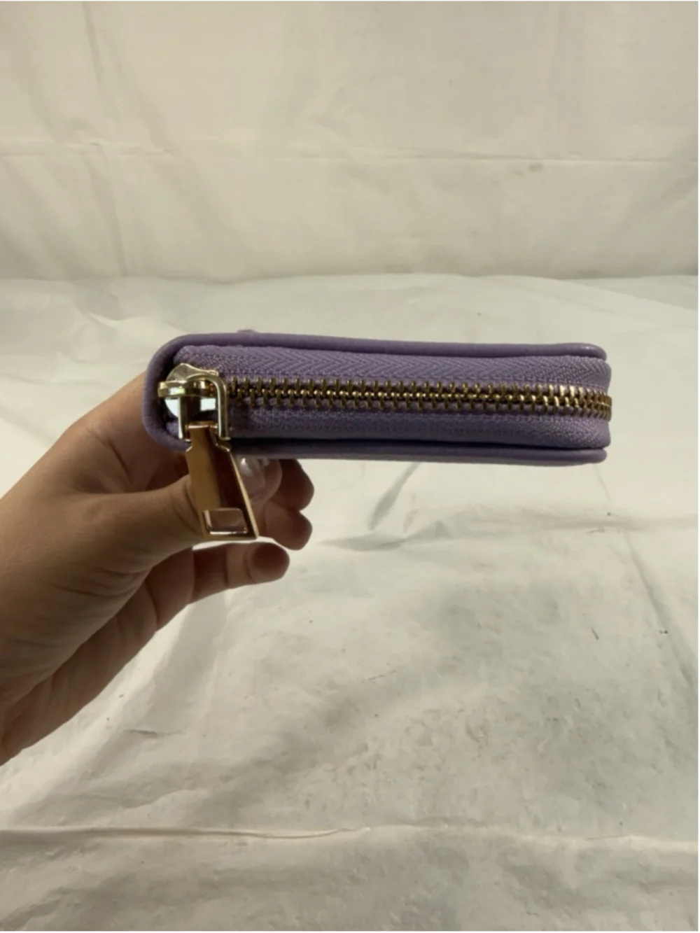 The Luxe Zip Wallet – Lilac by Great Fashion new